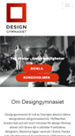 Mobile Screenshot of designgymnasiet.se